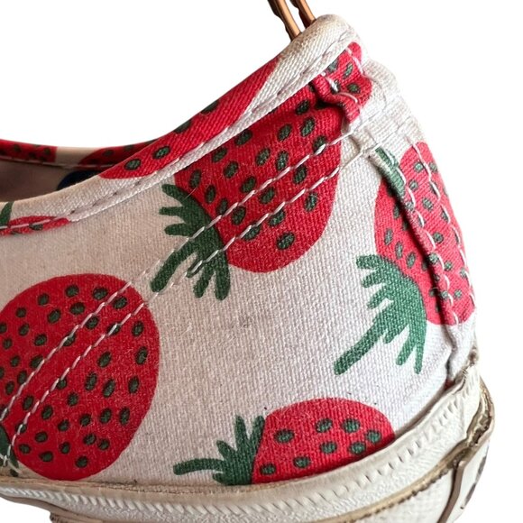 Converse x Marimekko strawberry sneakers low top shoes US womens 9.5 fruit print - Picture 9 of 16